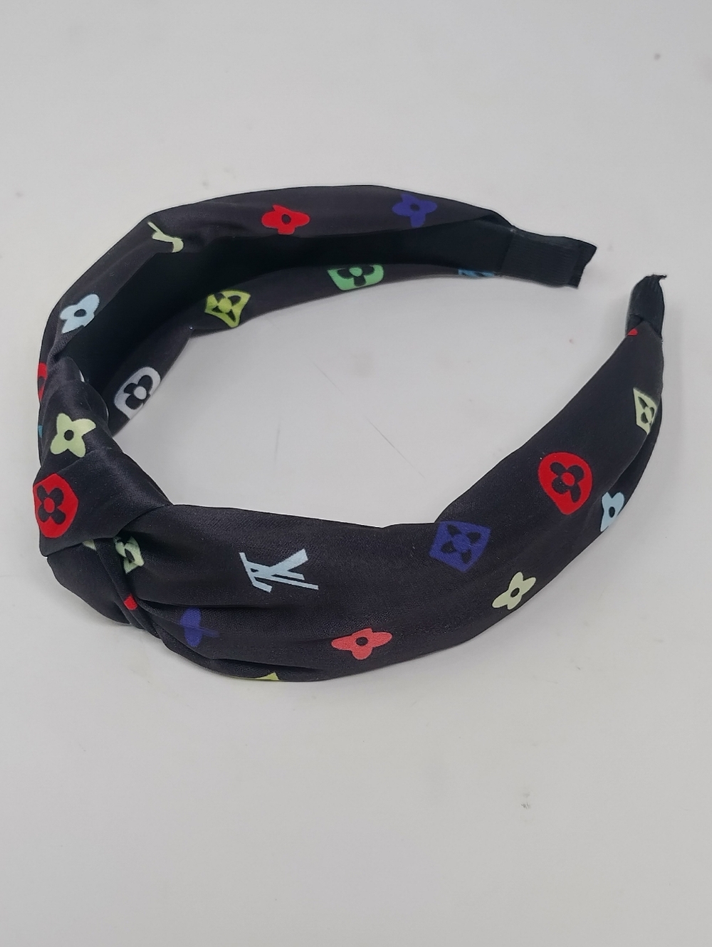 LV Logo Knot Headband